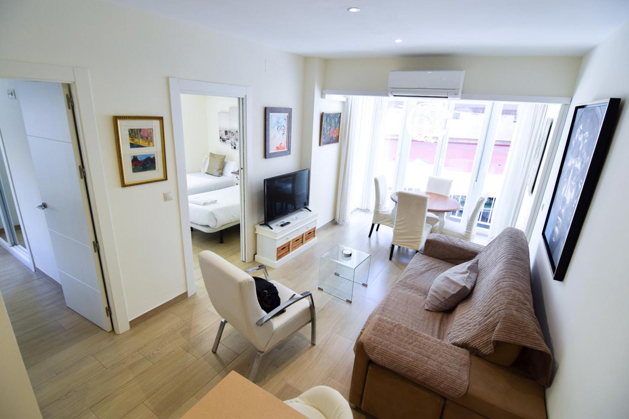Malagueta Beachside Charm Lägenhet Málaga Exteriör bild