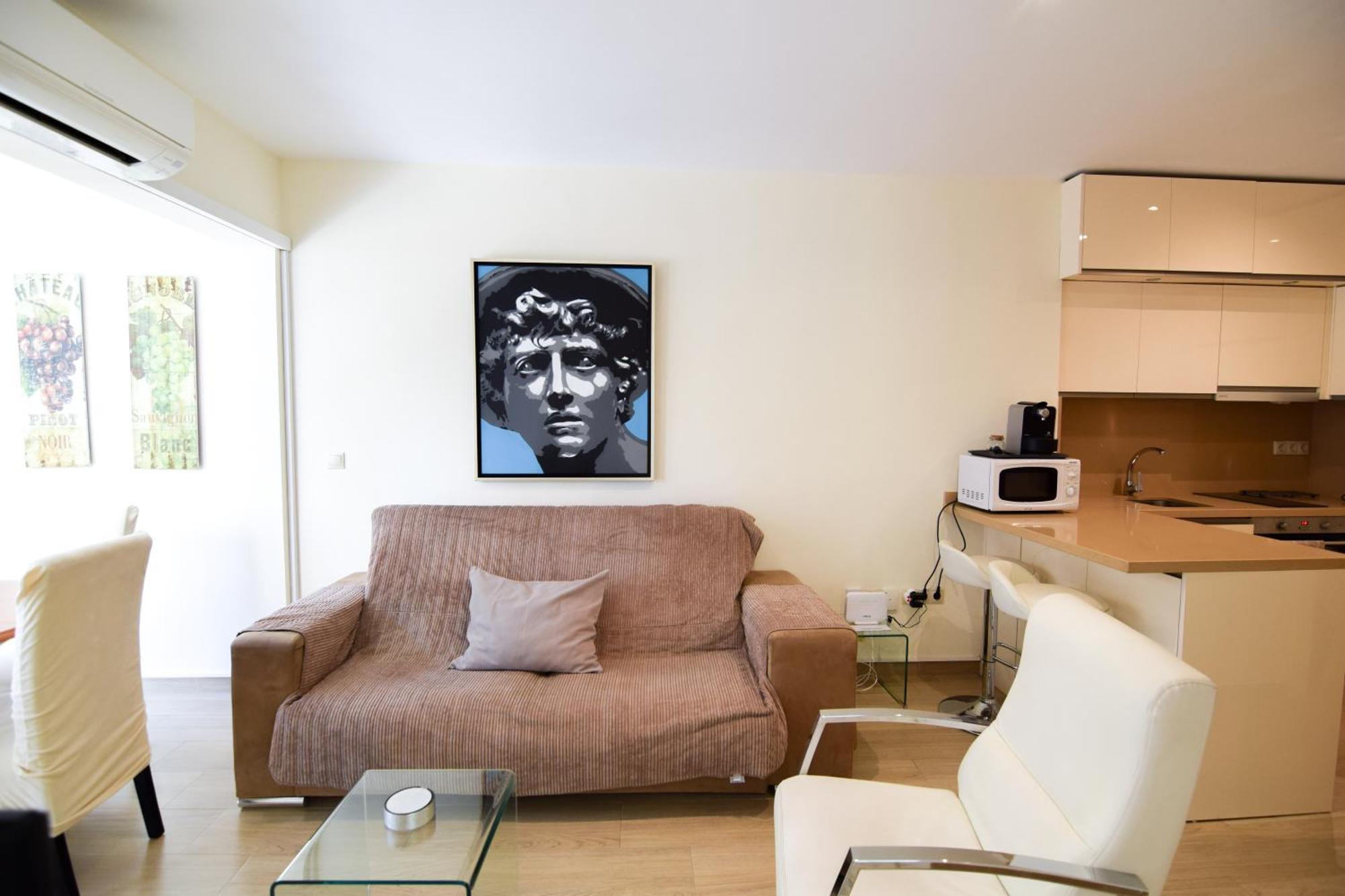 Malagueta Beachside Charm Lägenhet Málaga Exteriör bild
